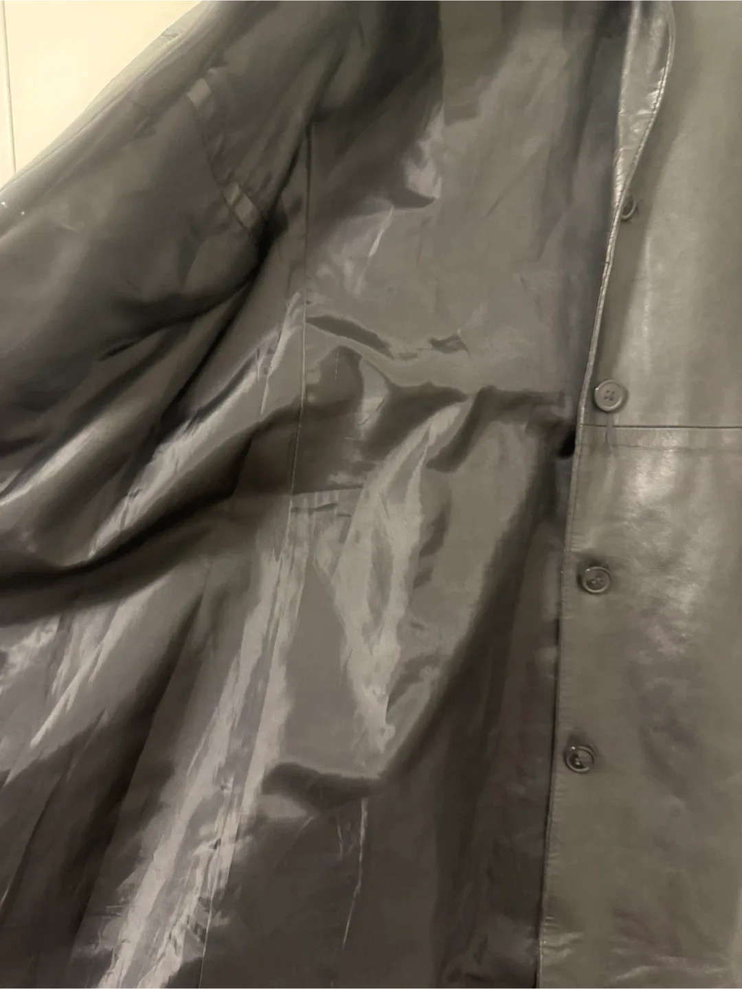 Black Leather Coat image indicator(3)