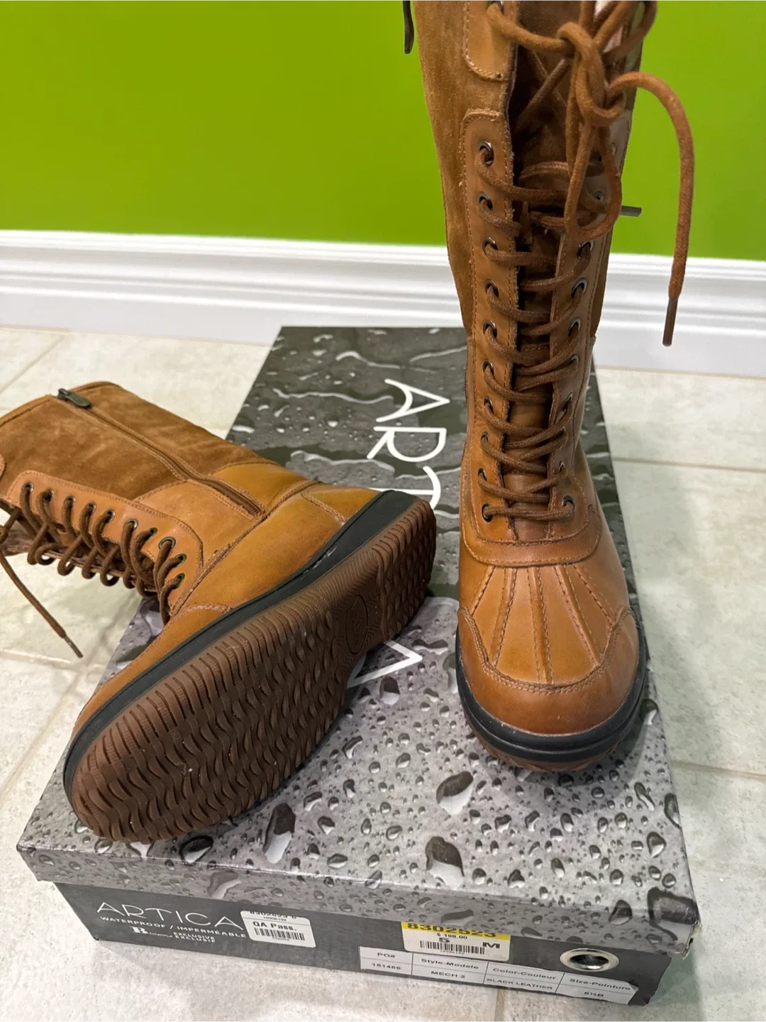 Artica Waterproof Leather Boots - Size 5 image indicator(3)