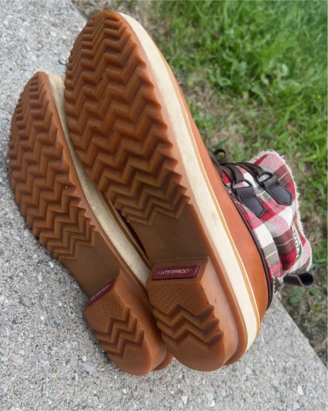 Sorel Toddler Snow Commander Plaid Boots image indicator(2)