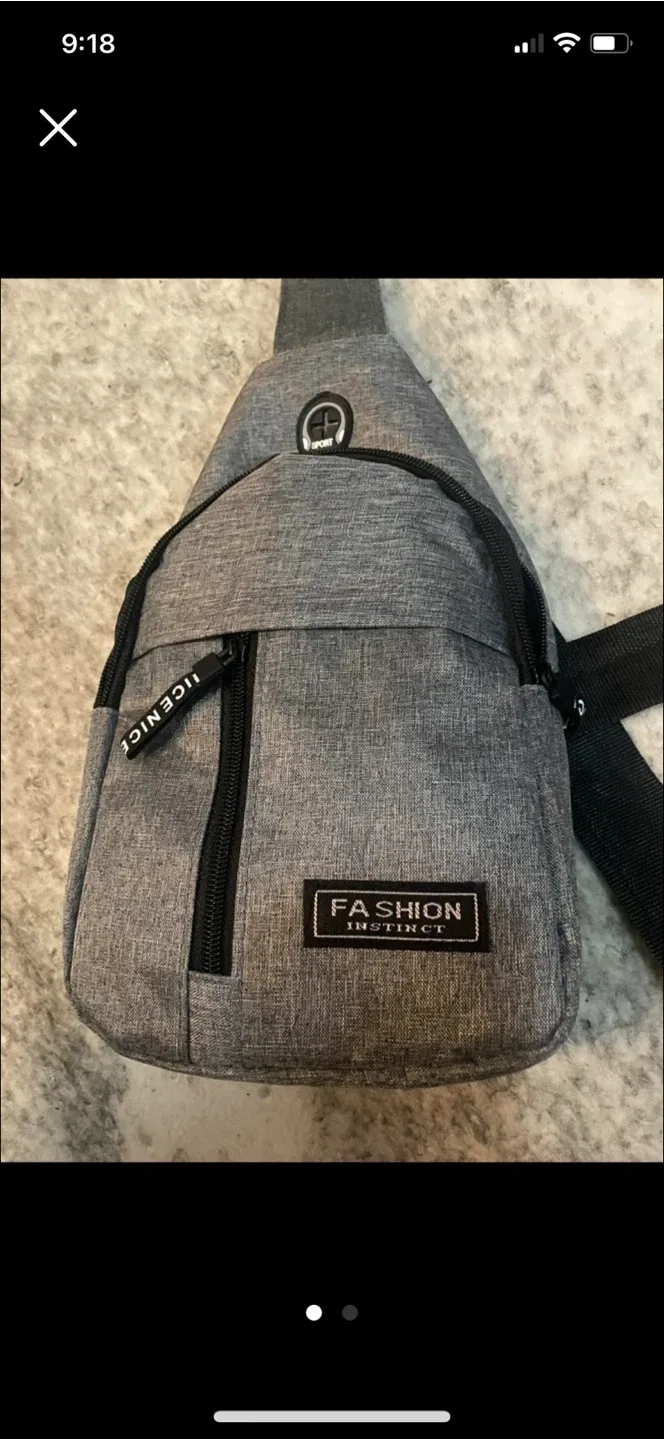 Grey Fashion Instinct Sling Bag thumbnail