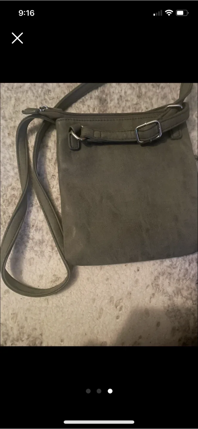 Olive Green Crossbody Bag image indicator(5)