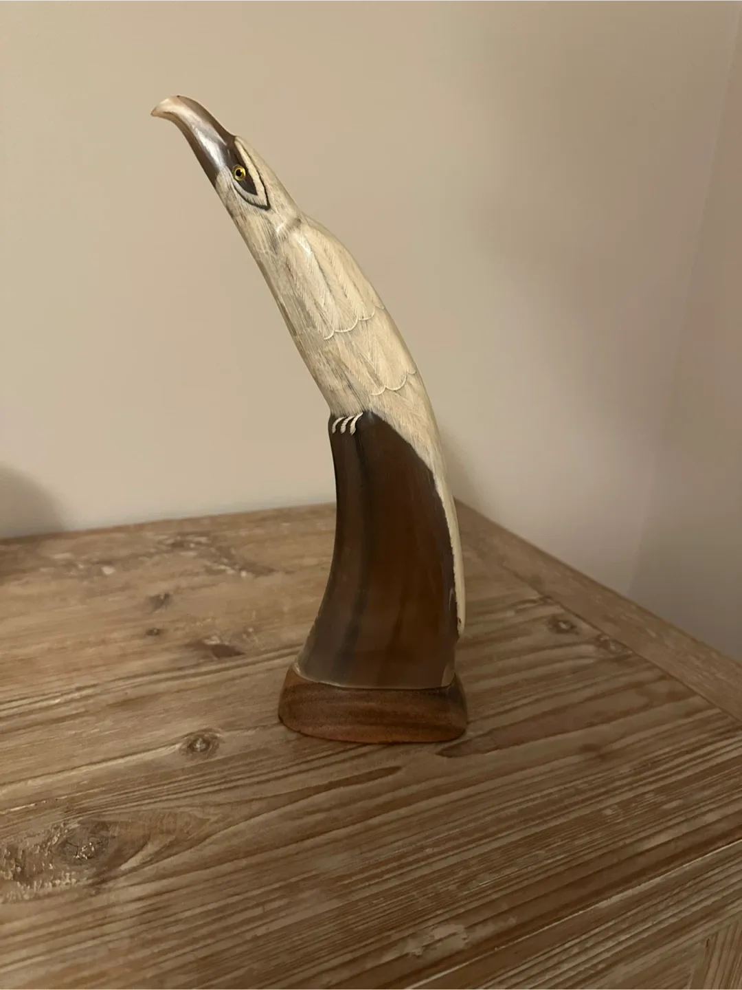 First Nations Hand Carved Animal Horn Sculptures image indicator(4)