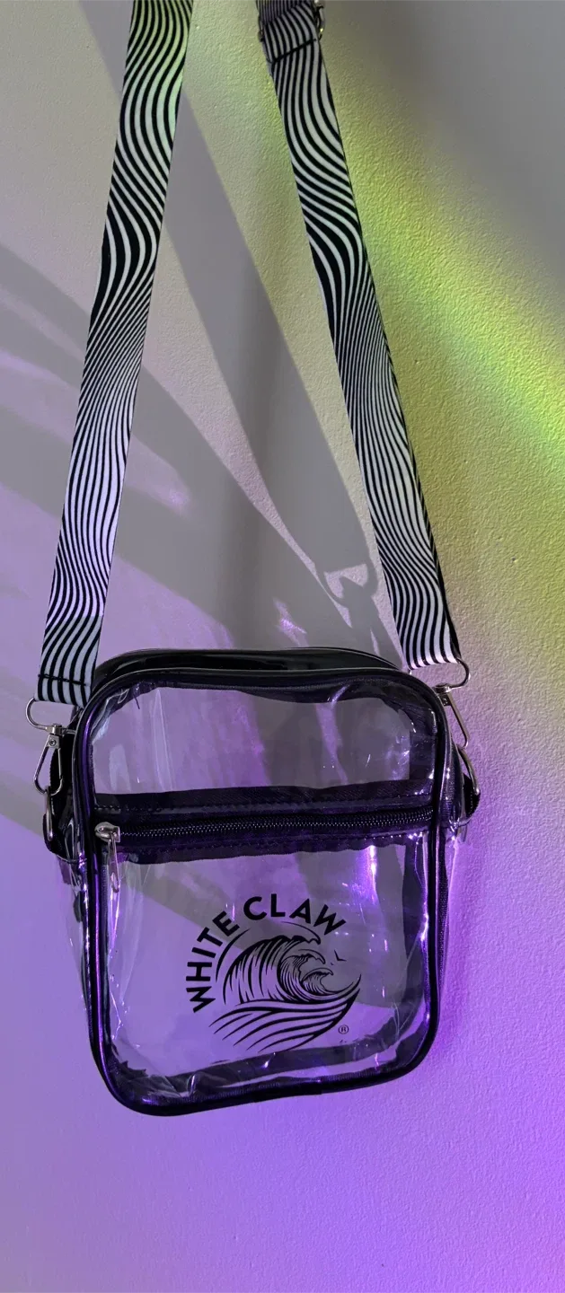 White Claw Clear Crossbody Bag image indicator(2)