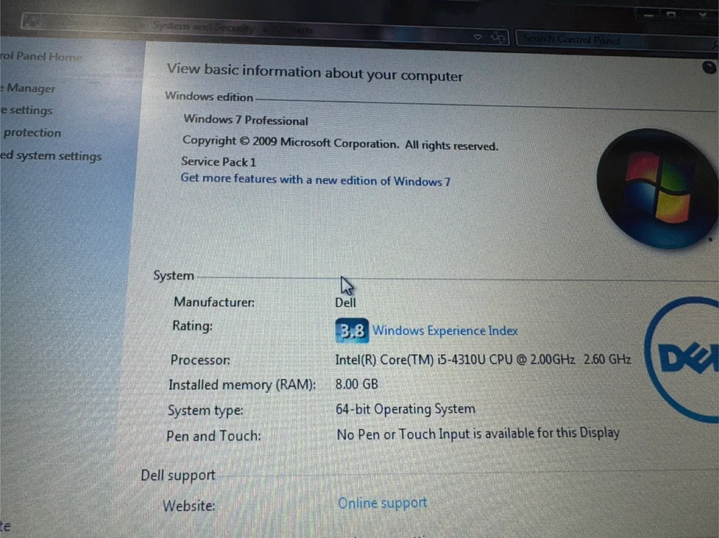 Dell Latitude E7440 Laptop image indicator(5)