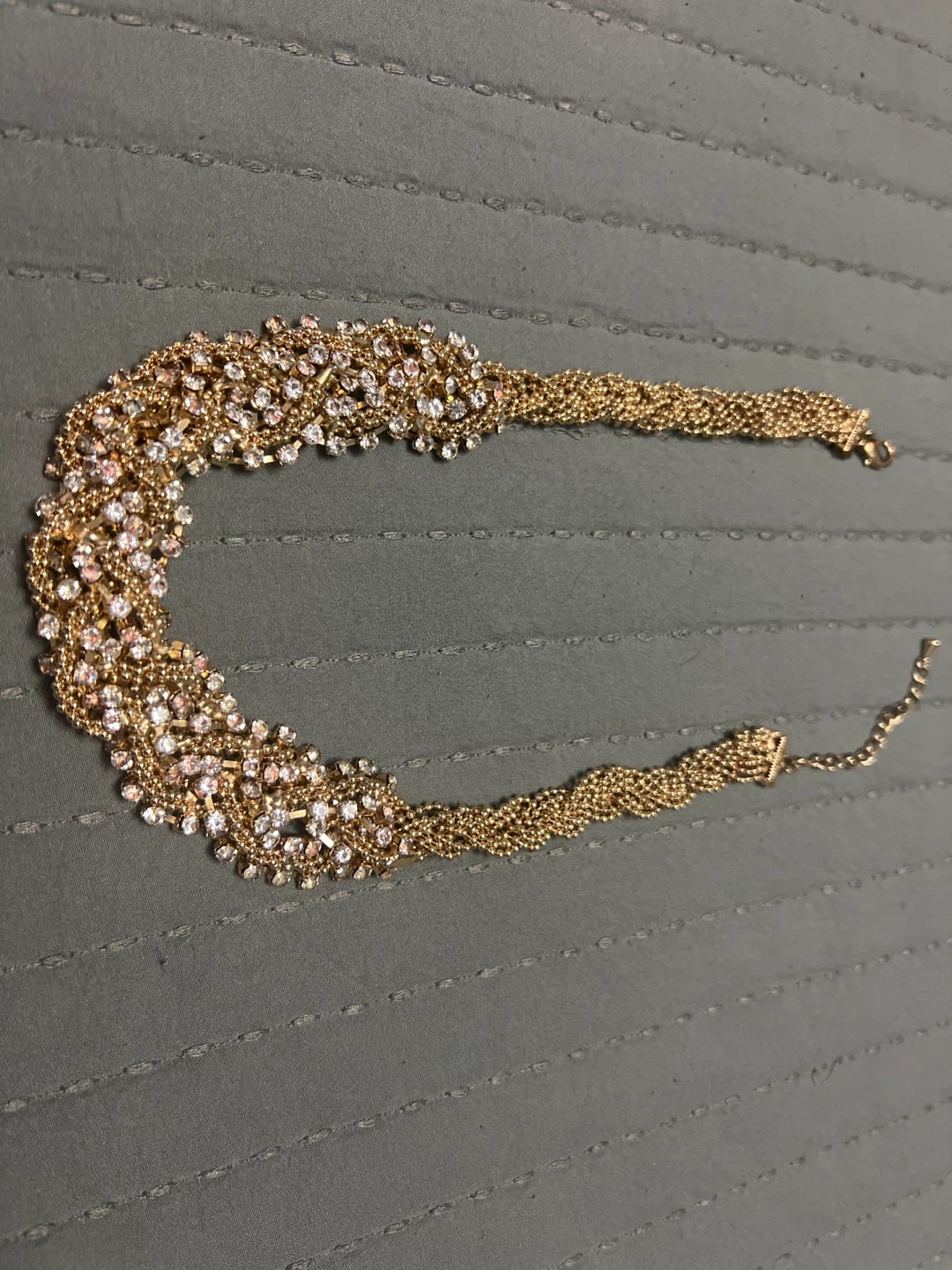 Gold Tone Statement Necklace - photo 3