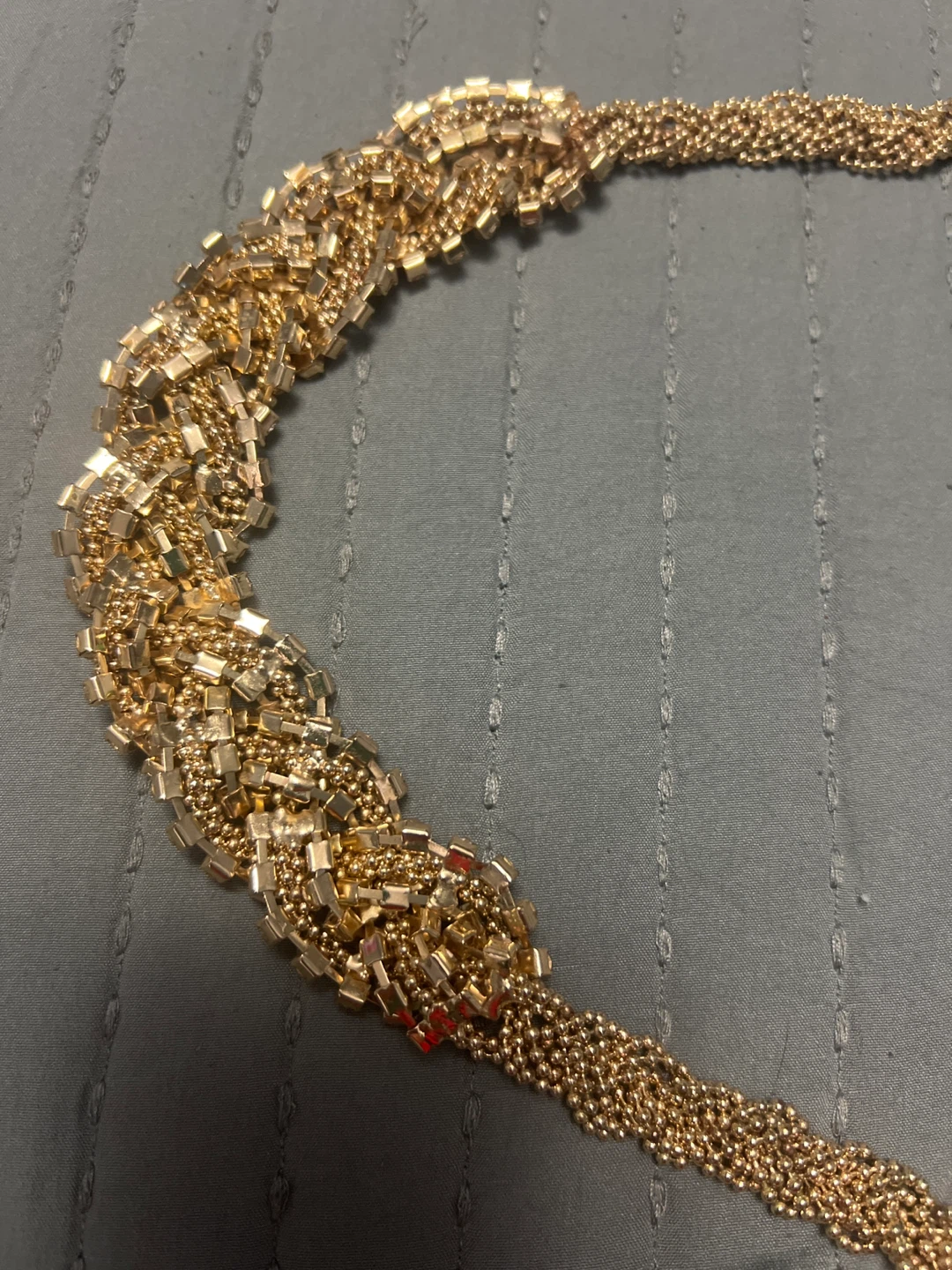 Gold Tone Statement Necklace - photo 4