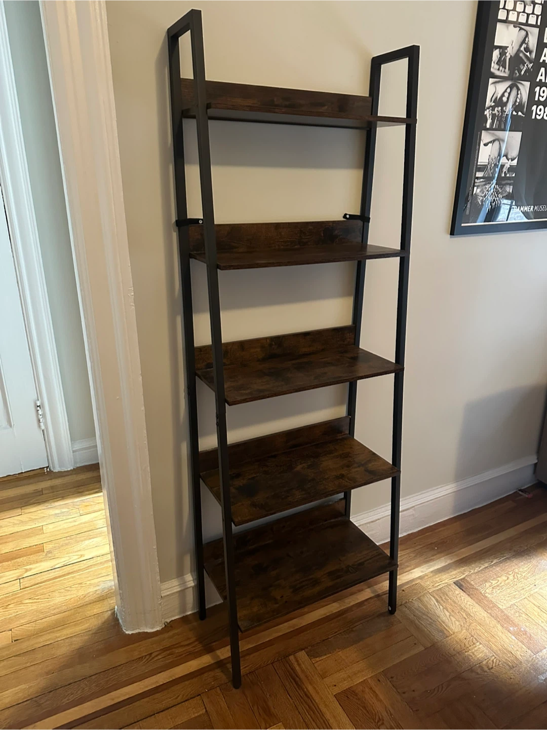 Ladder Shelf Bookcase - 5 Tier - photo 4