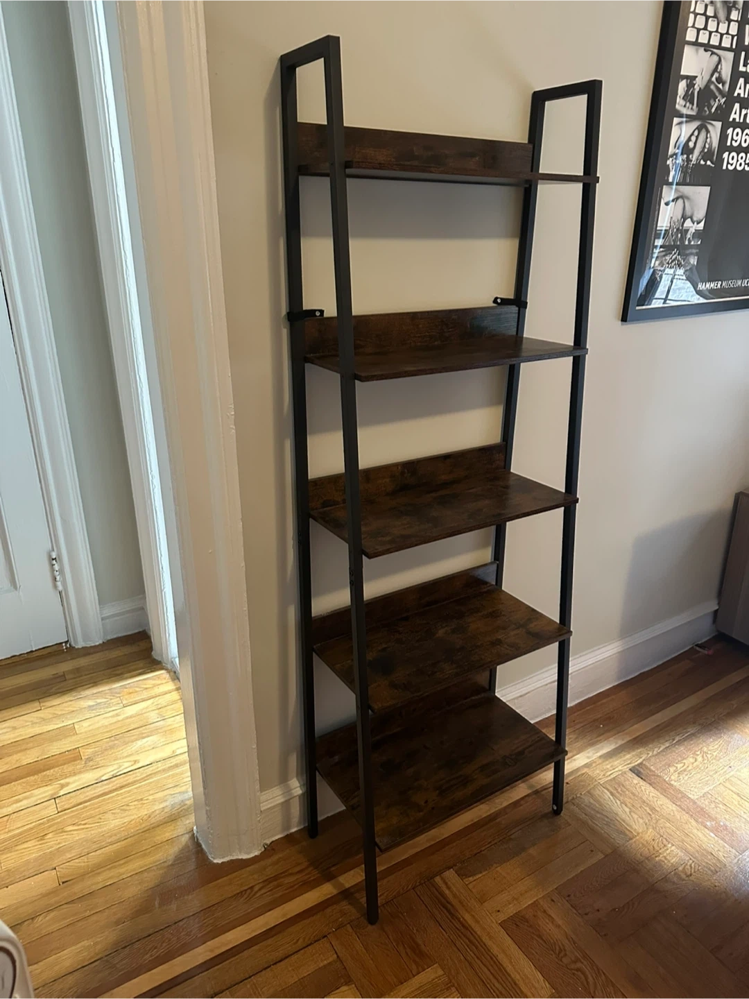 Ladder Shelf Bookcase - 5 Tier