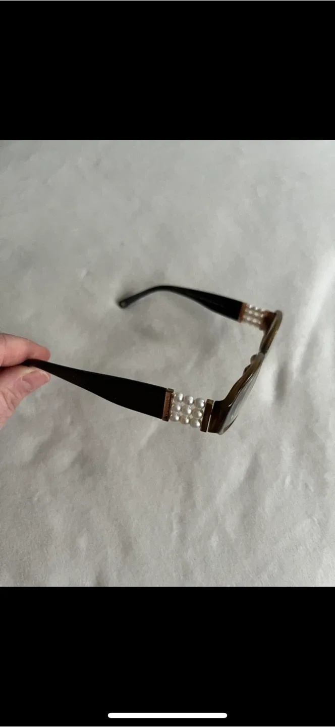 Authentic Chanel Eyeglasses 3121 Brown with Case image indicator(4)