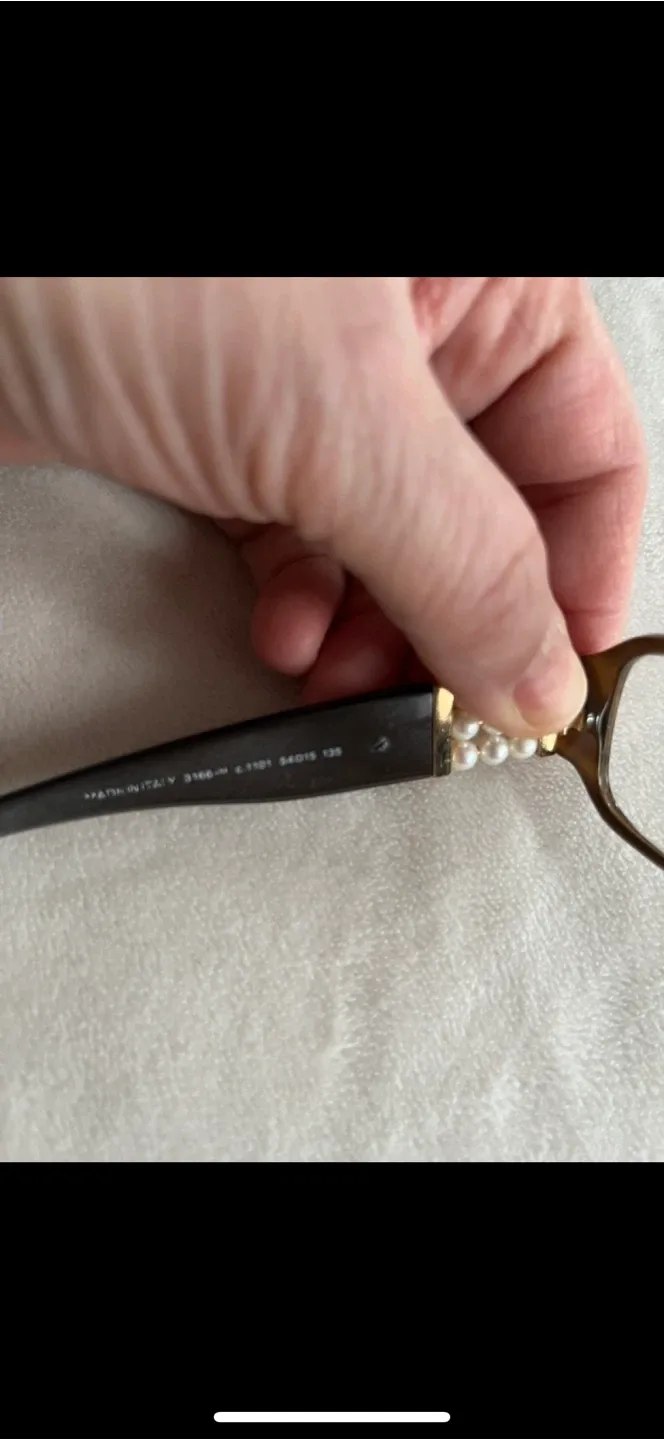 Authentic Chanel Eyeglasses 3121 Brown with Case image indicator(7)