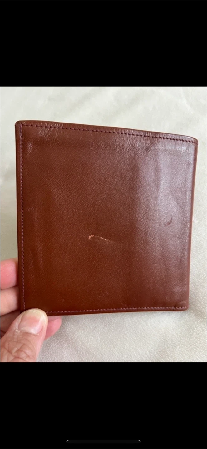 Authentic Men’s Christian Dior Brown Leather Wallet - photo 5