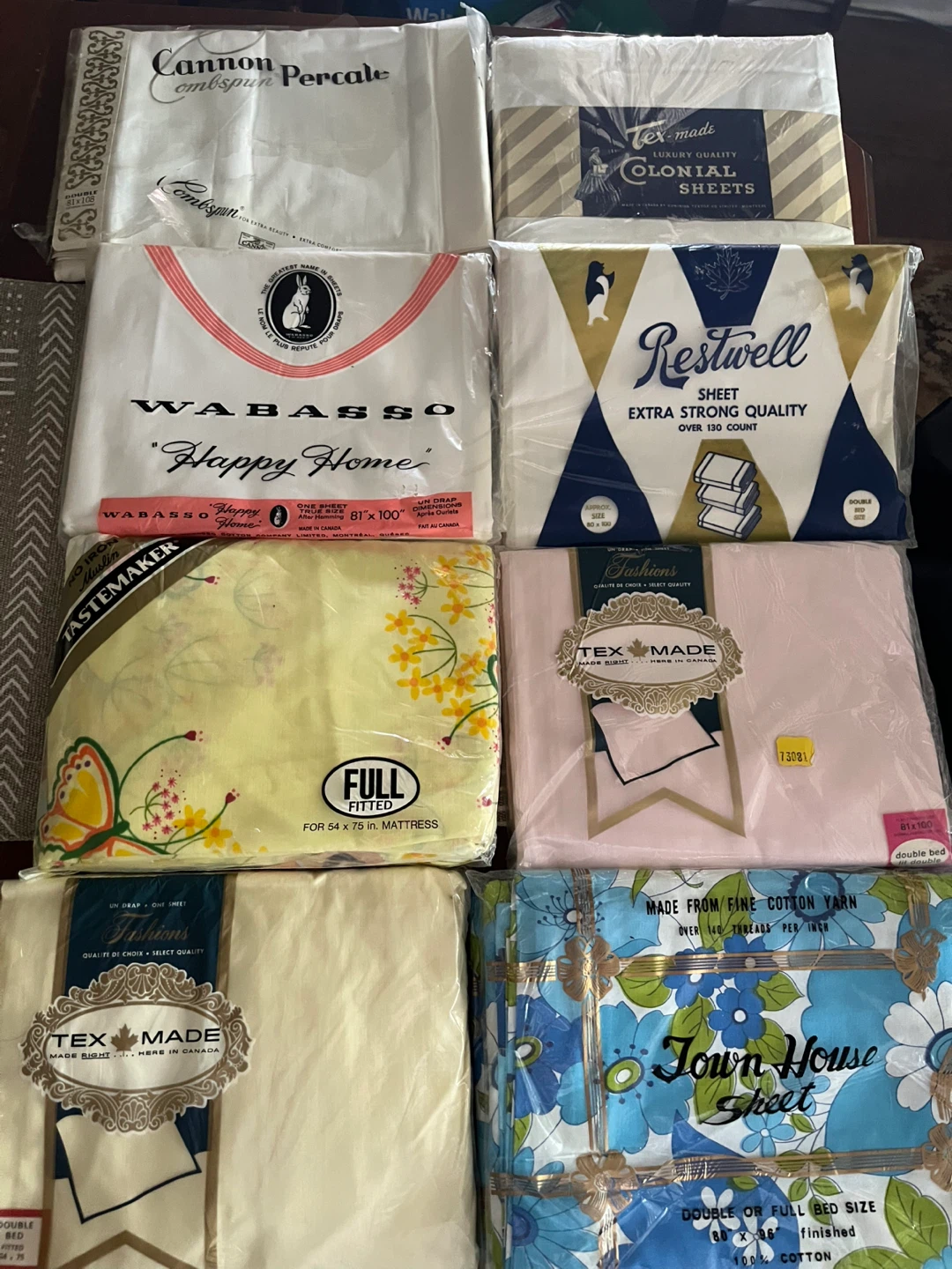 Last chance! Vintage Bed Sheets (Multiple Brands)