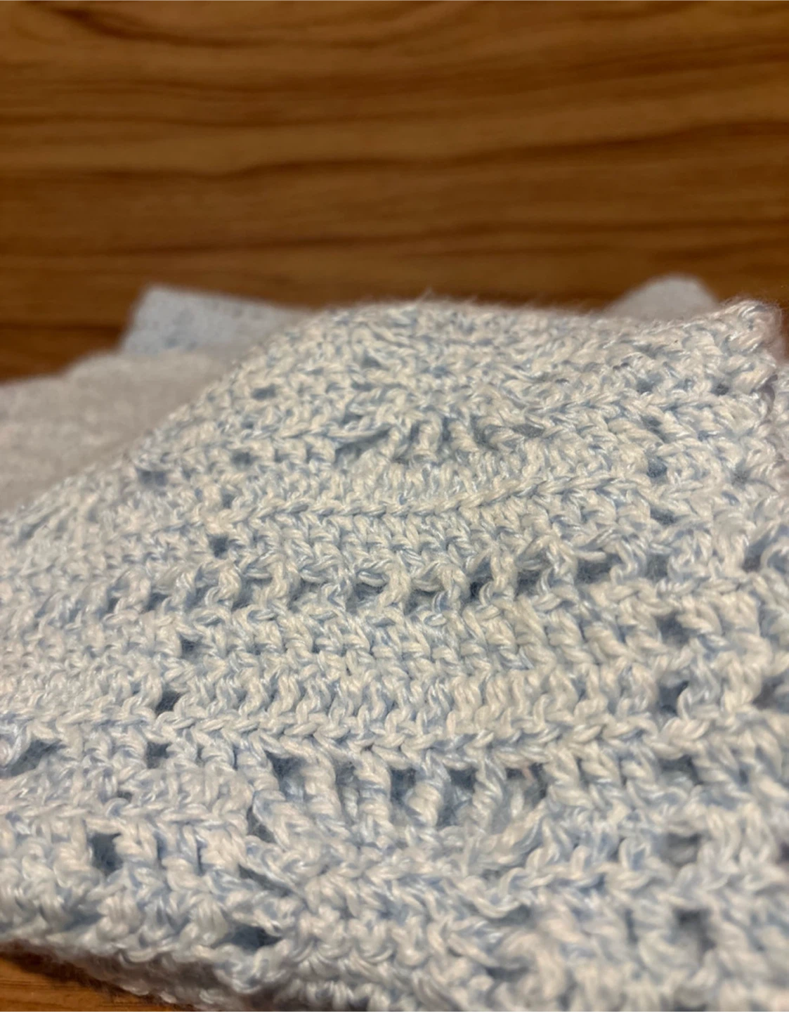 Cochet Baby blue  Blanket - photo 2