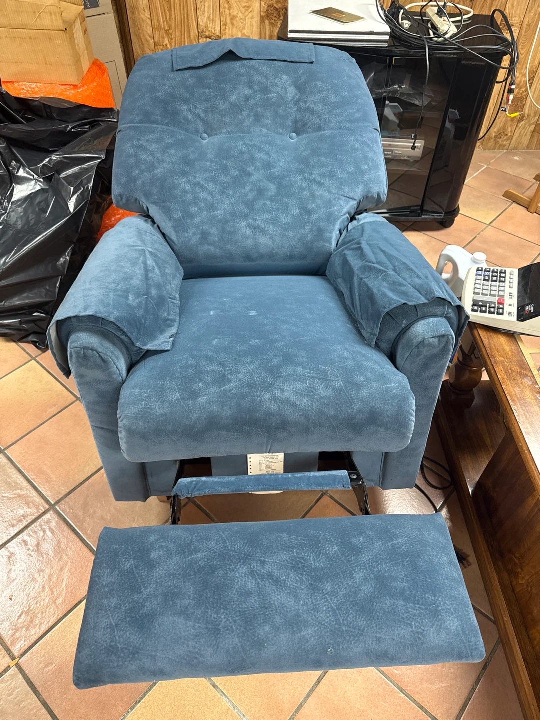 Blue Recliner Chair - photo 2