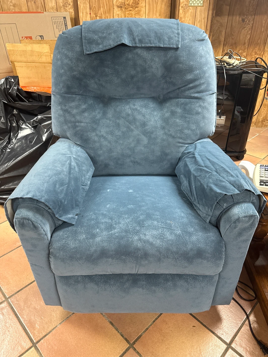 Blue Recliner Chair