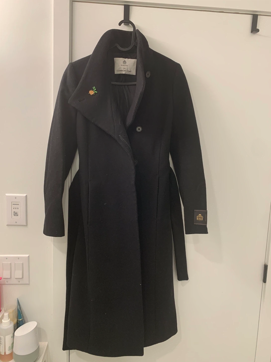 Babaton Connor Coat - Virgin Wool, Slim Fit