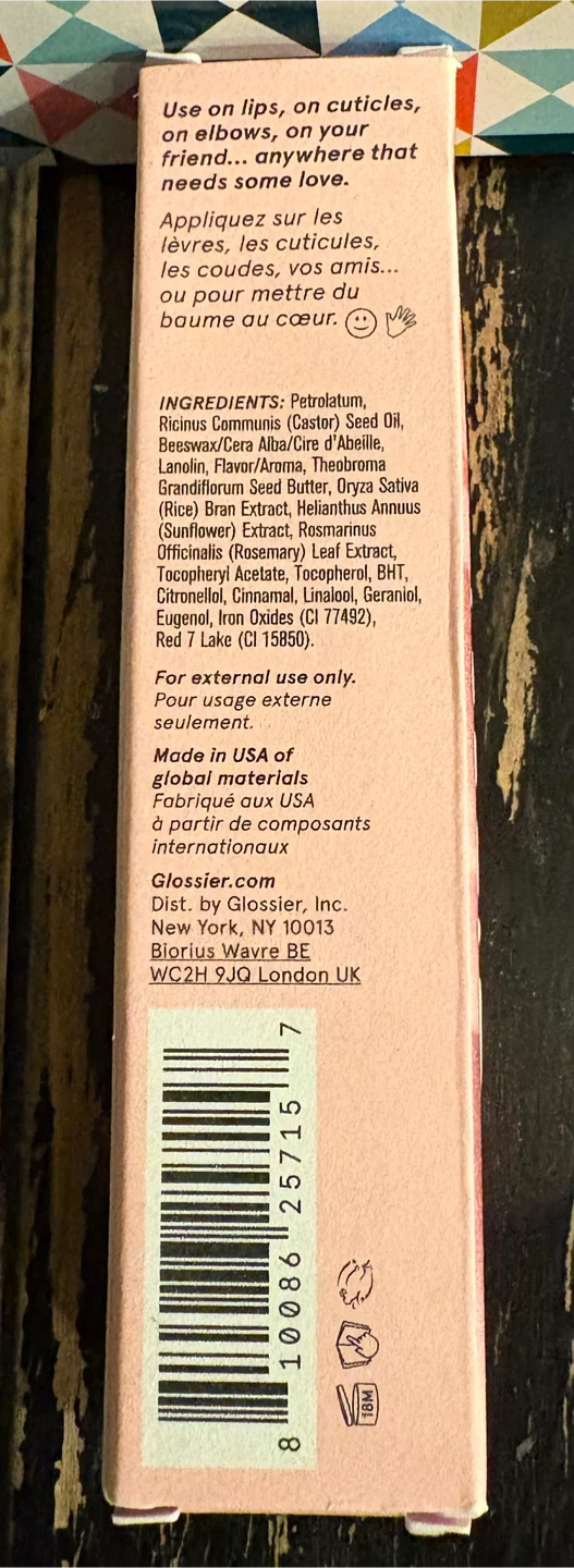 ✨✨Glossier Rose Balm Dotcom (Universal Salve) - photo 2