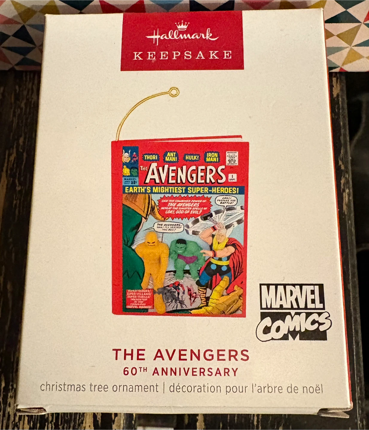 ✨✨Hallmark Keepsake Avengers 60th Anniversary Ornament