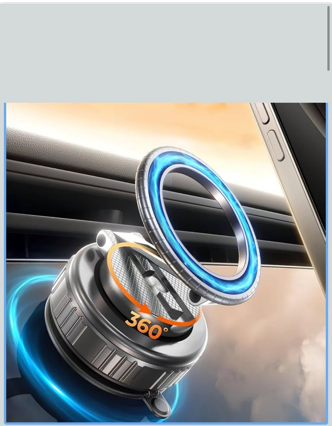 Wigfar N52 Magnetic Car Phone Holder