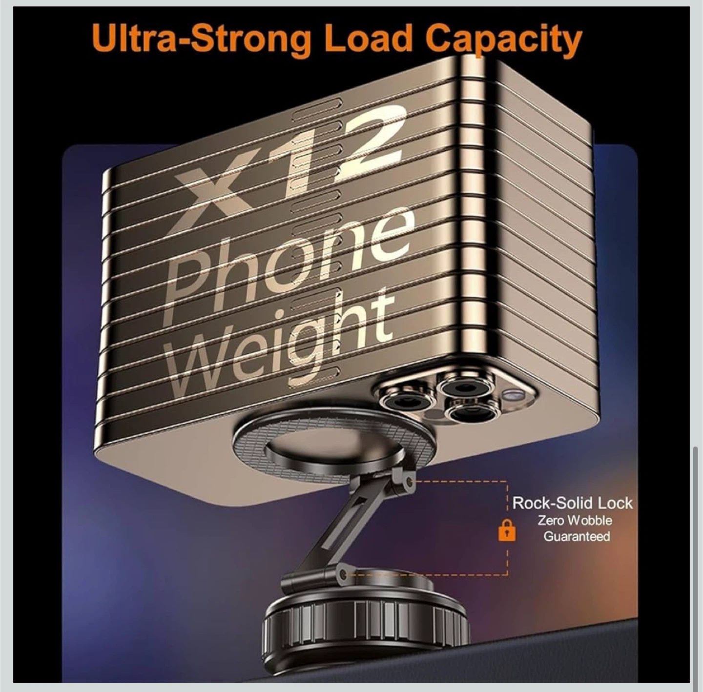 Wigfar N52 Magnetic Car Phone Holder - photo 5