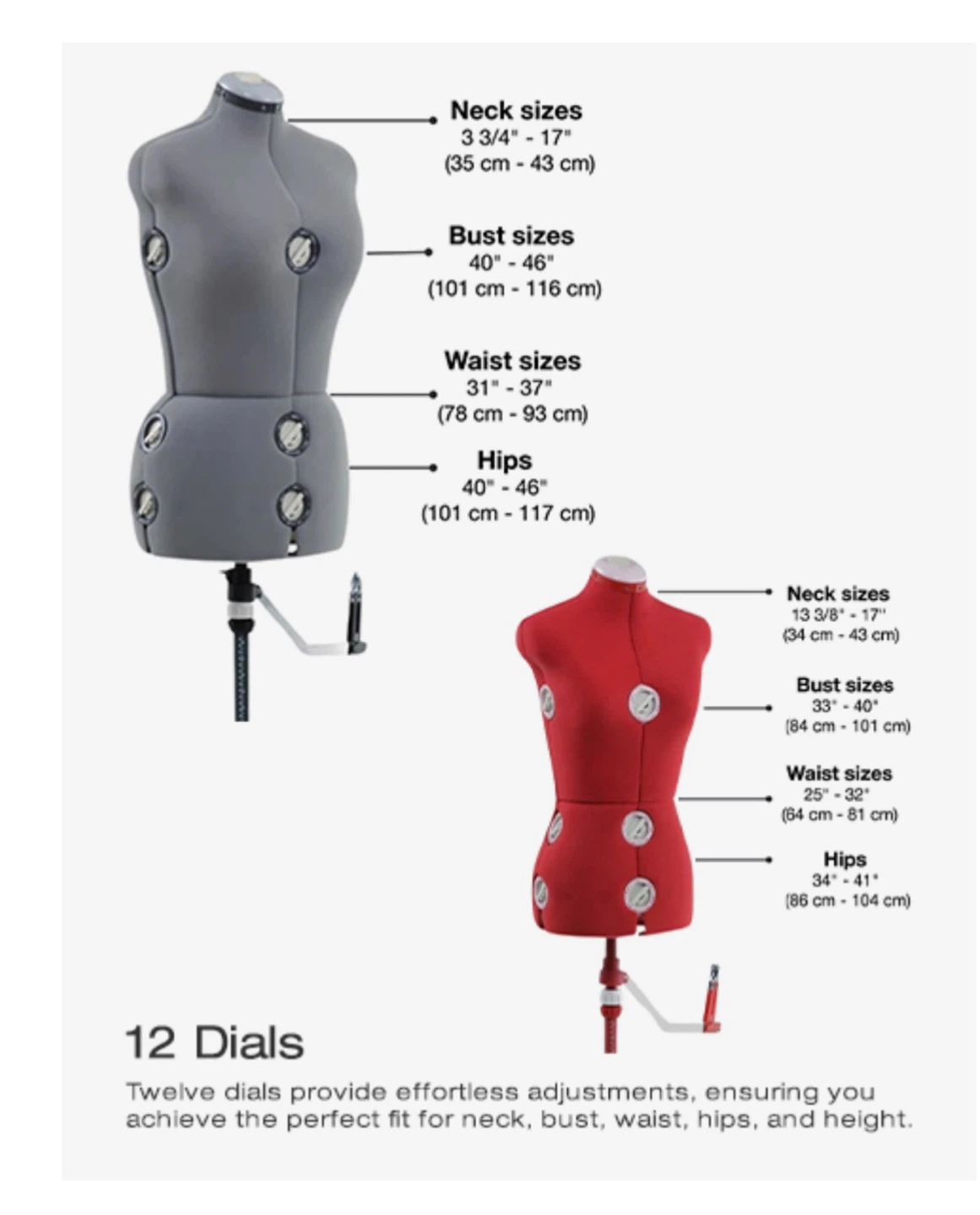Singer Adjustable Dress Form Mannequin - photo 3