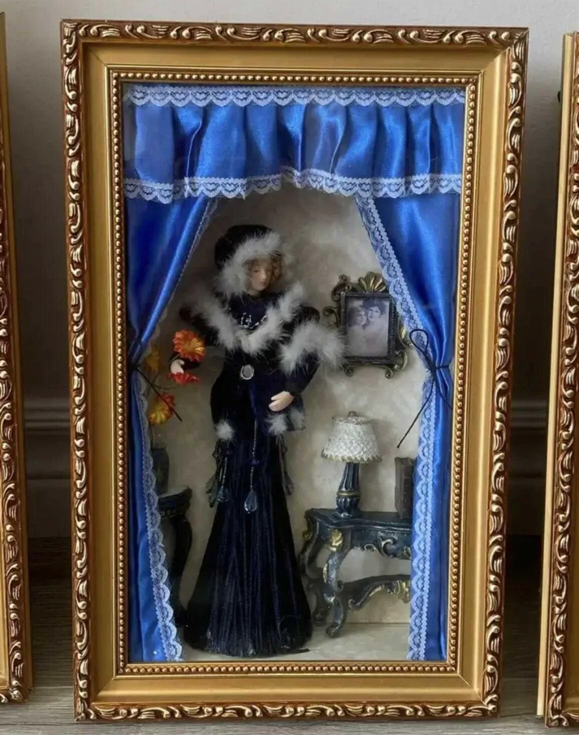 Framed Doll Shadow Boxes - Set of 3 image indicator(5)