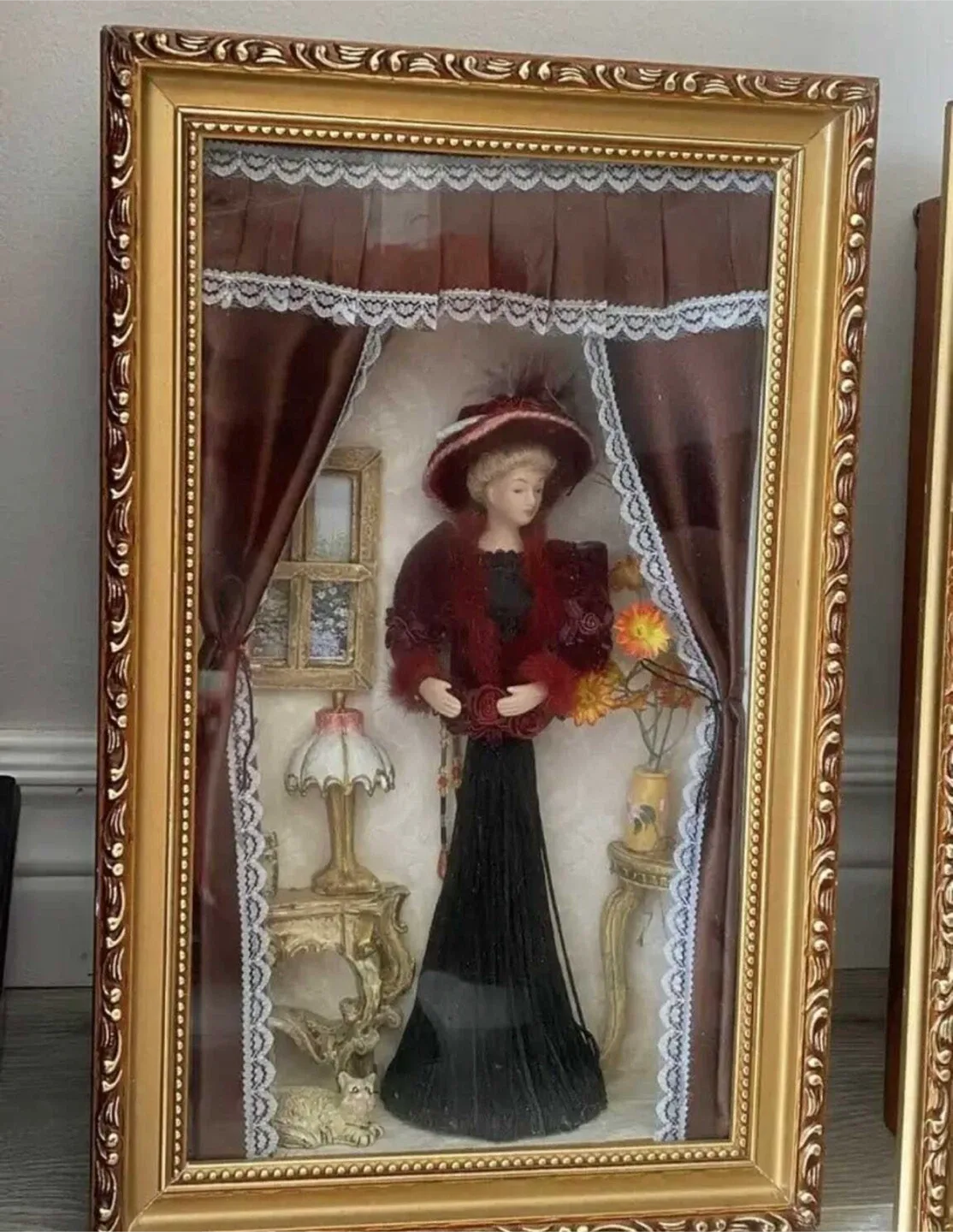 Framed Doll Shadow Boxes - Set of 3 image indicator(3)