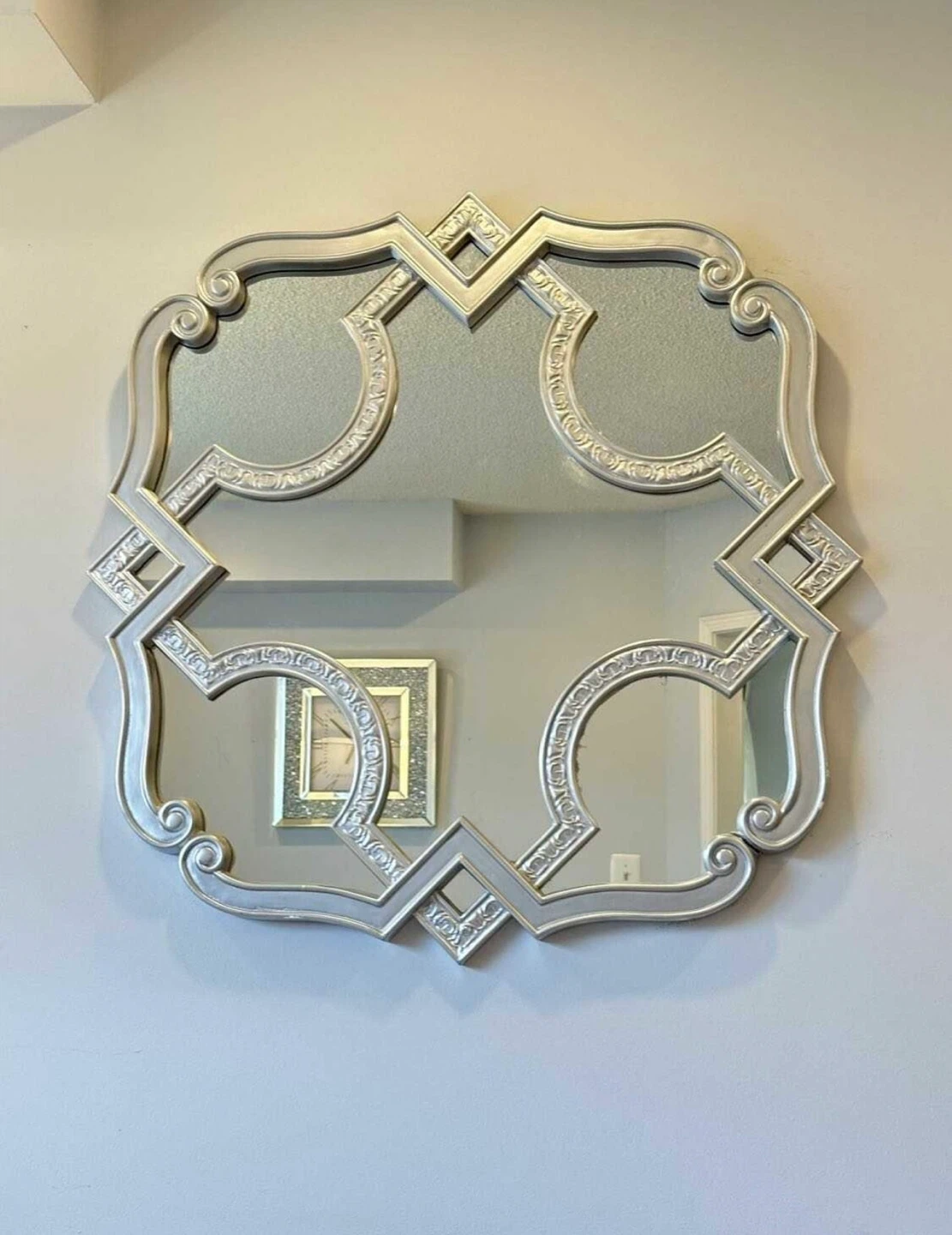 Silver Decorative Wall Mirror