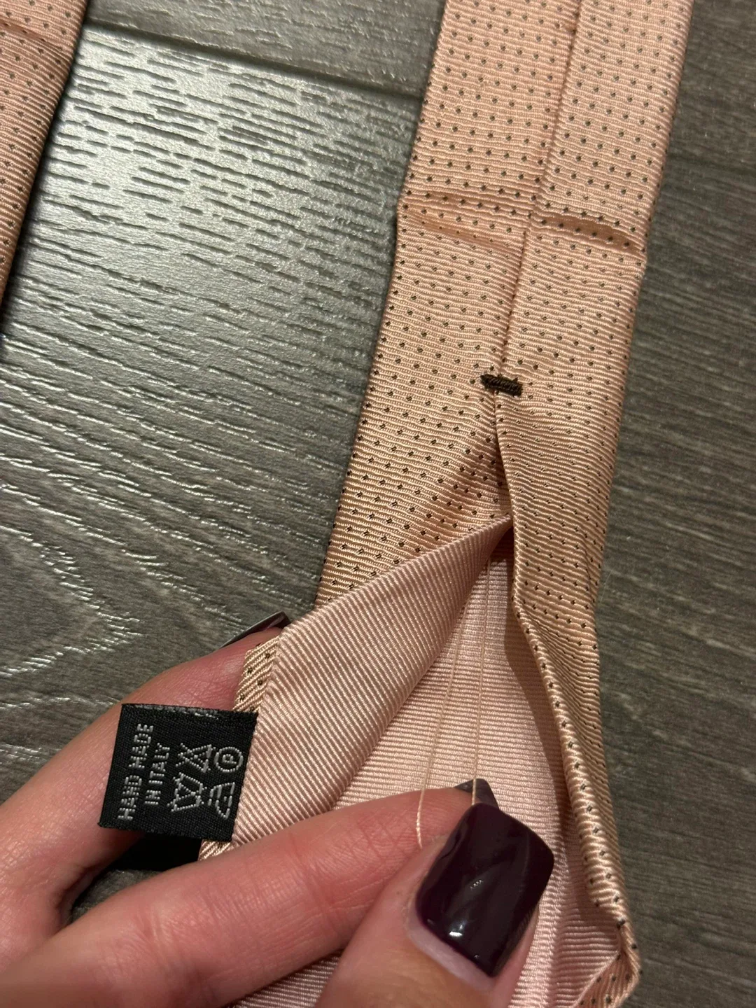 Patek Philippe limited edition 2019 Silk Tie - Peach image indicator(6)