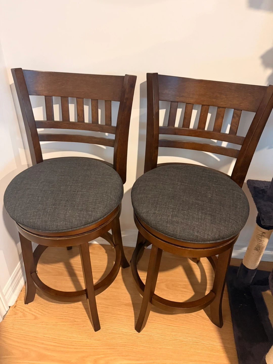 Swivel Bar Stools - Set of 2