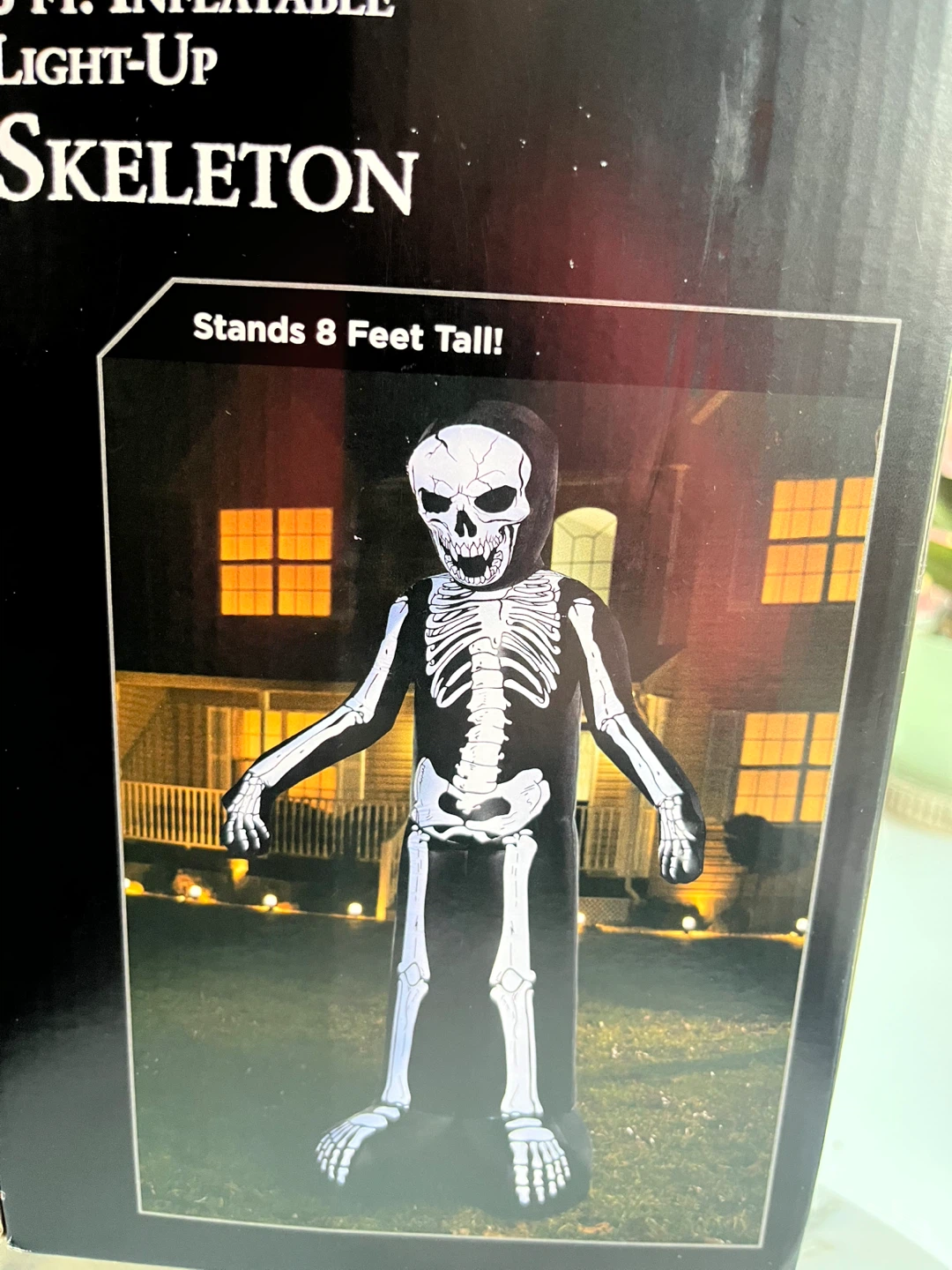 Spirit 8 Ft. Inflatable Light-Up Skeleton - photo 3