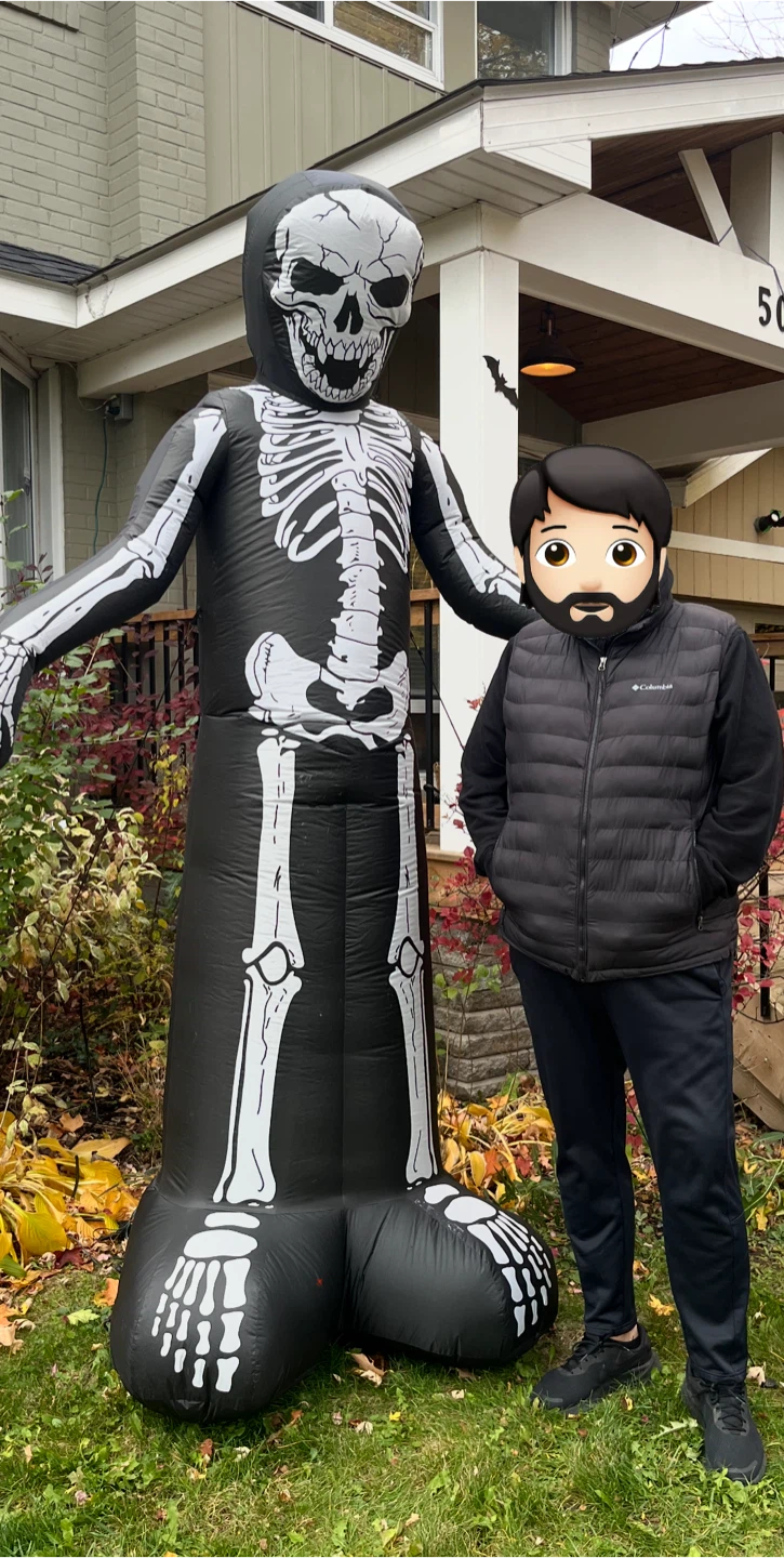 Spirit 8 Ft. Inflatable Light-Up Skeleton - photo 2