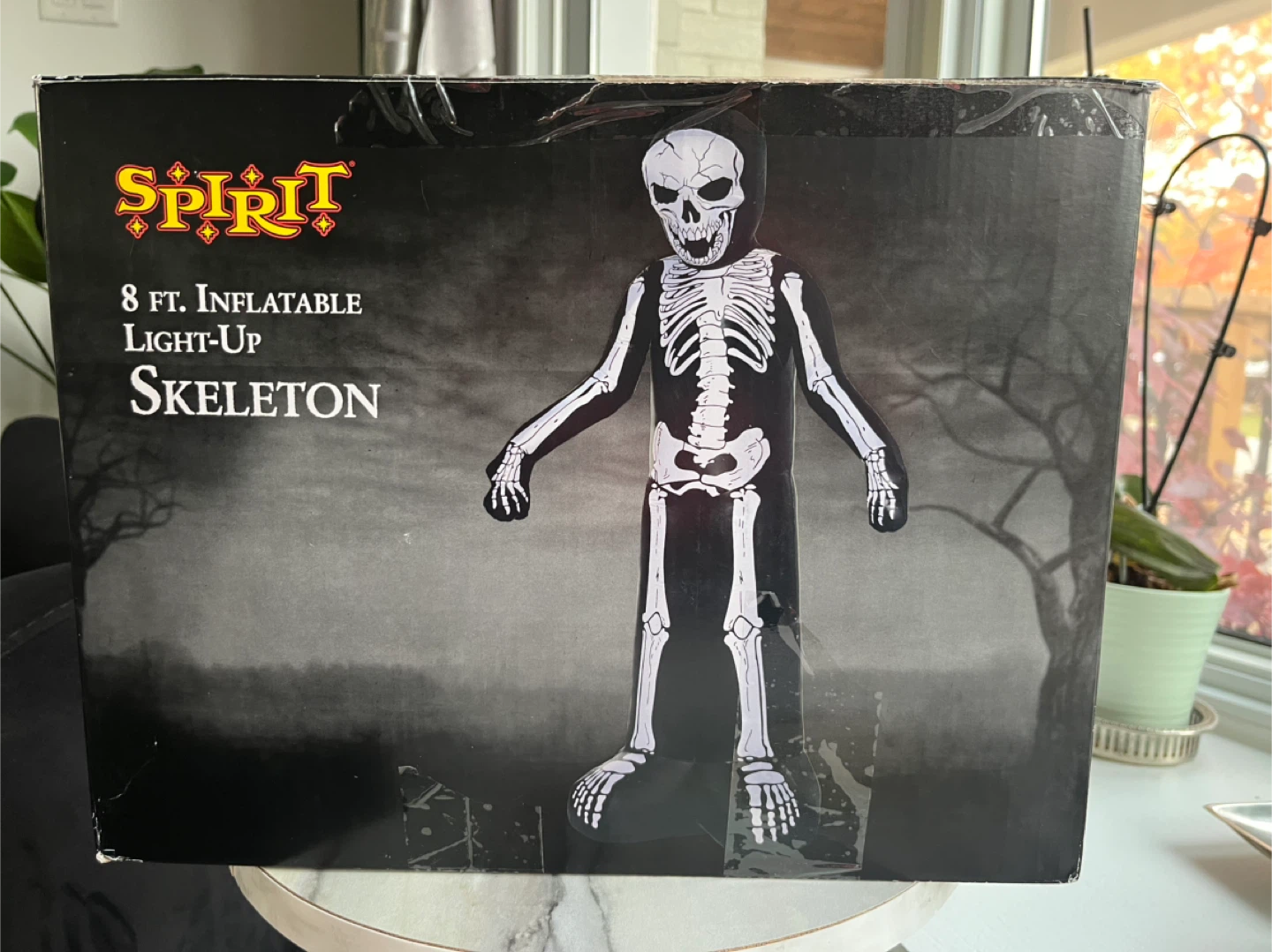 Spirit 8 Ft. Inflatable Light-Up Skeleton