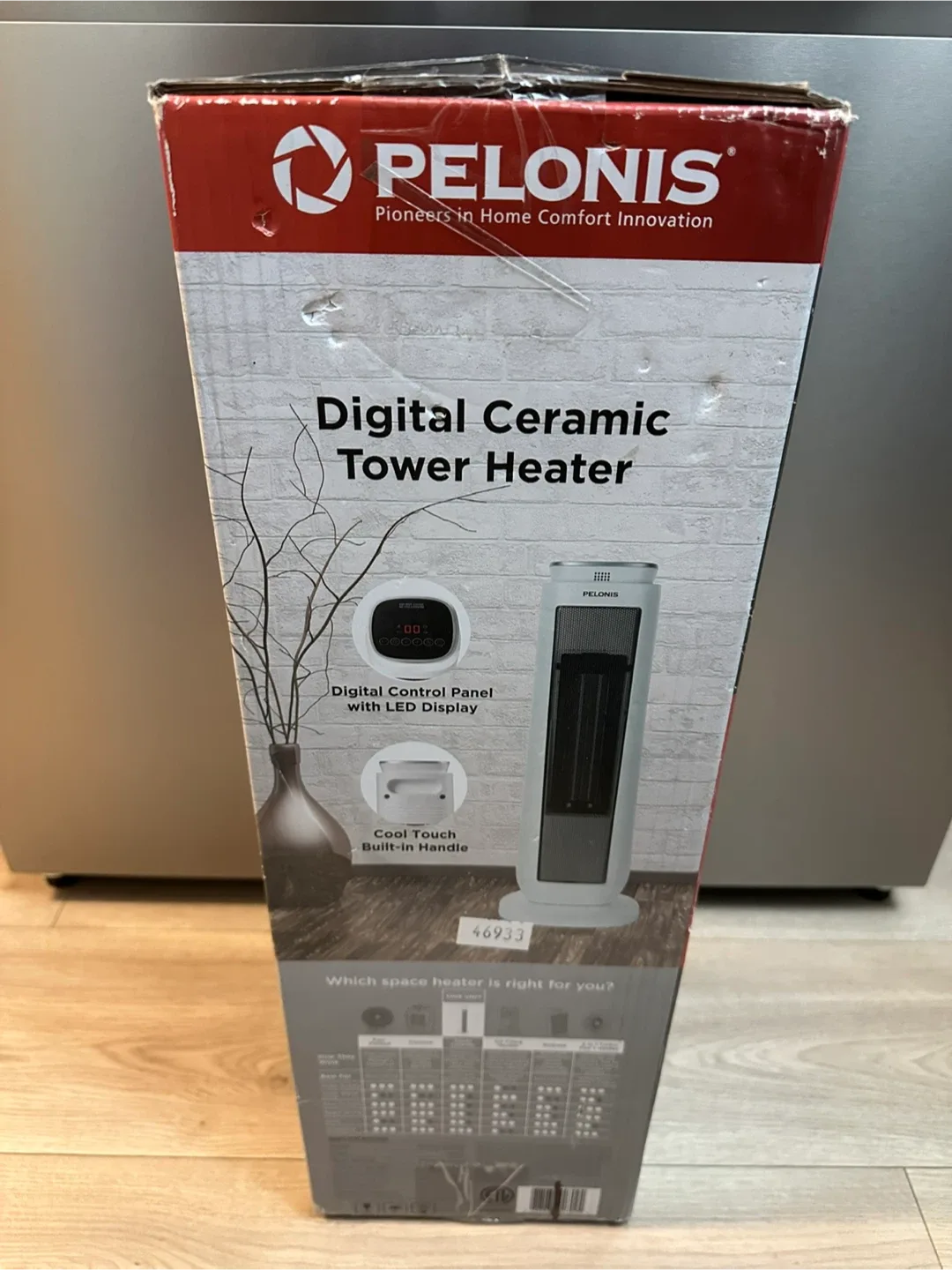 Pelonis Digital Ceramic Tower Heater - New in Box! image indicator(2)