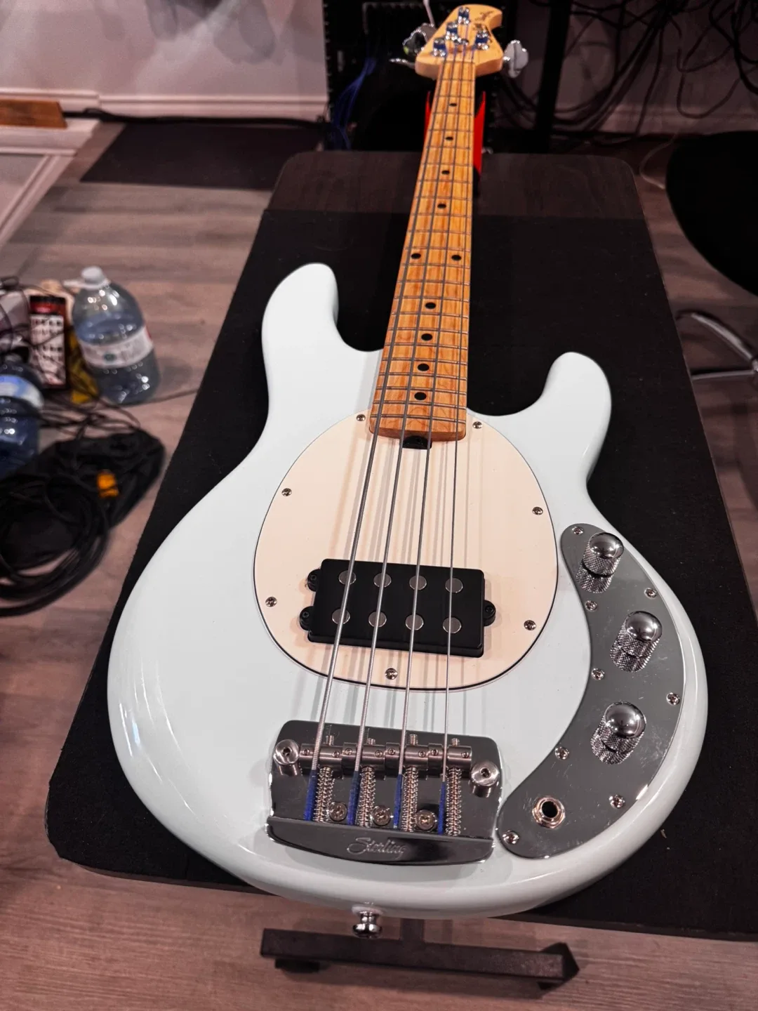 Sterling by Music Man StingRay 30” short scale Bass Guitar image indicator(4)