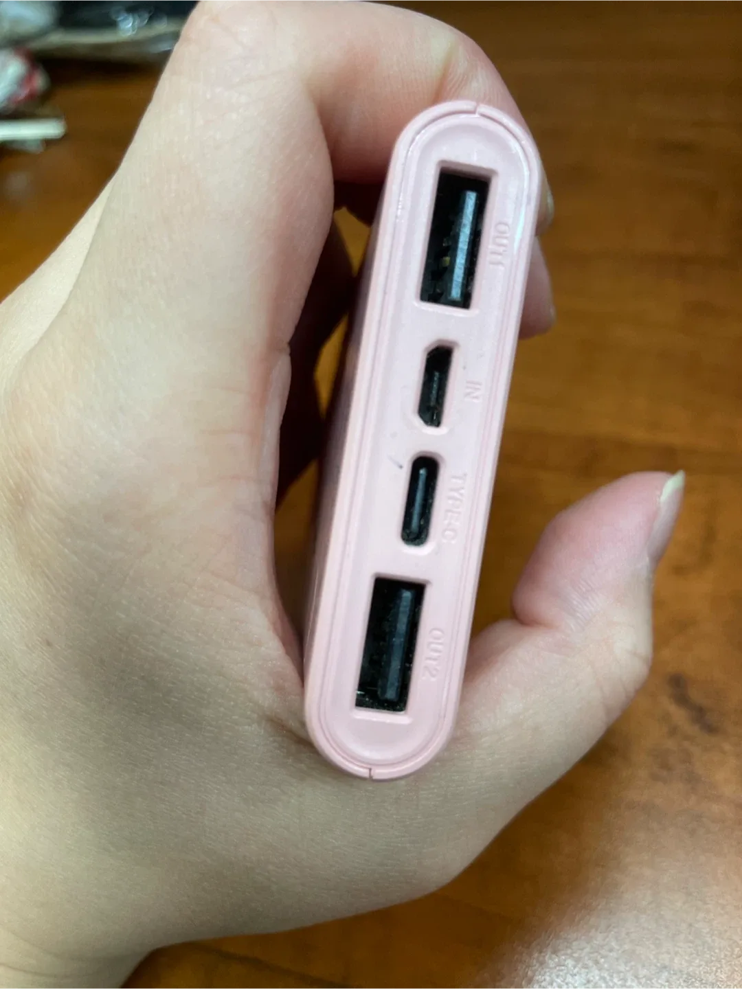 Miniso Pink Power Bank image indicator(2)