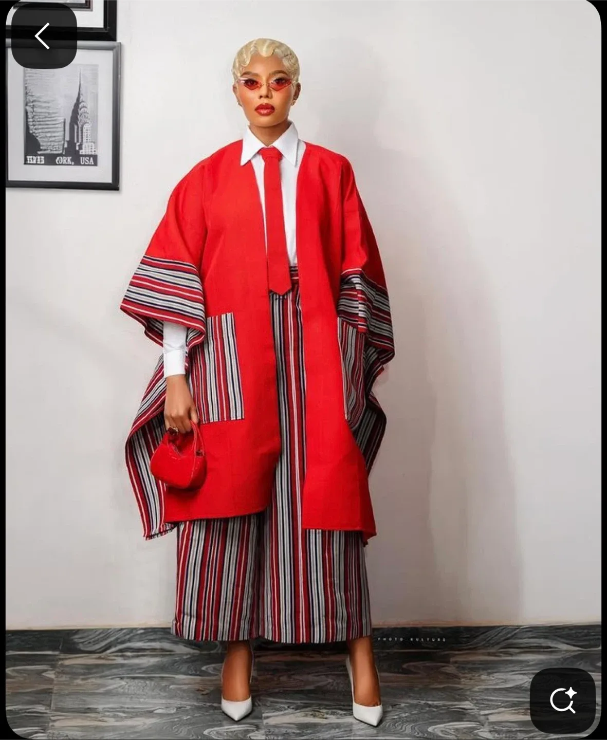 Beautiful aso oke outfit thumbnail