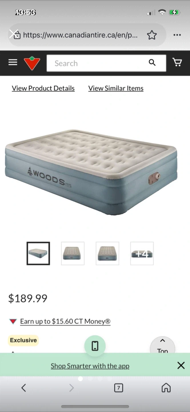 Queen Woods True Sleeper Tech Air Mattress