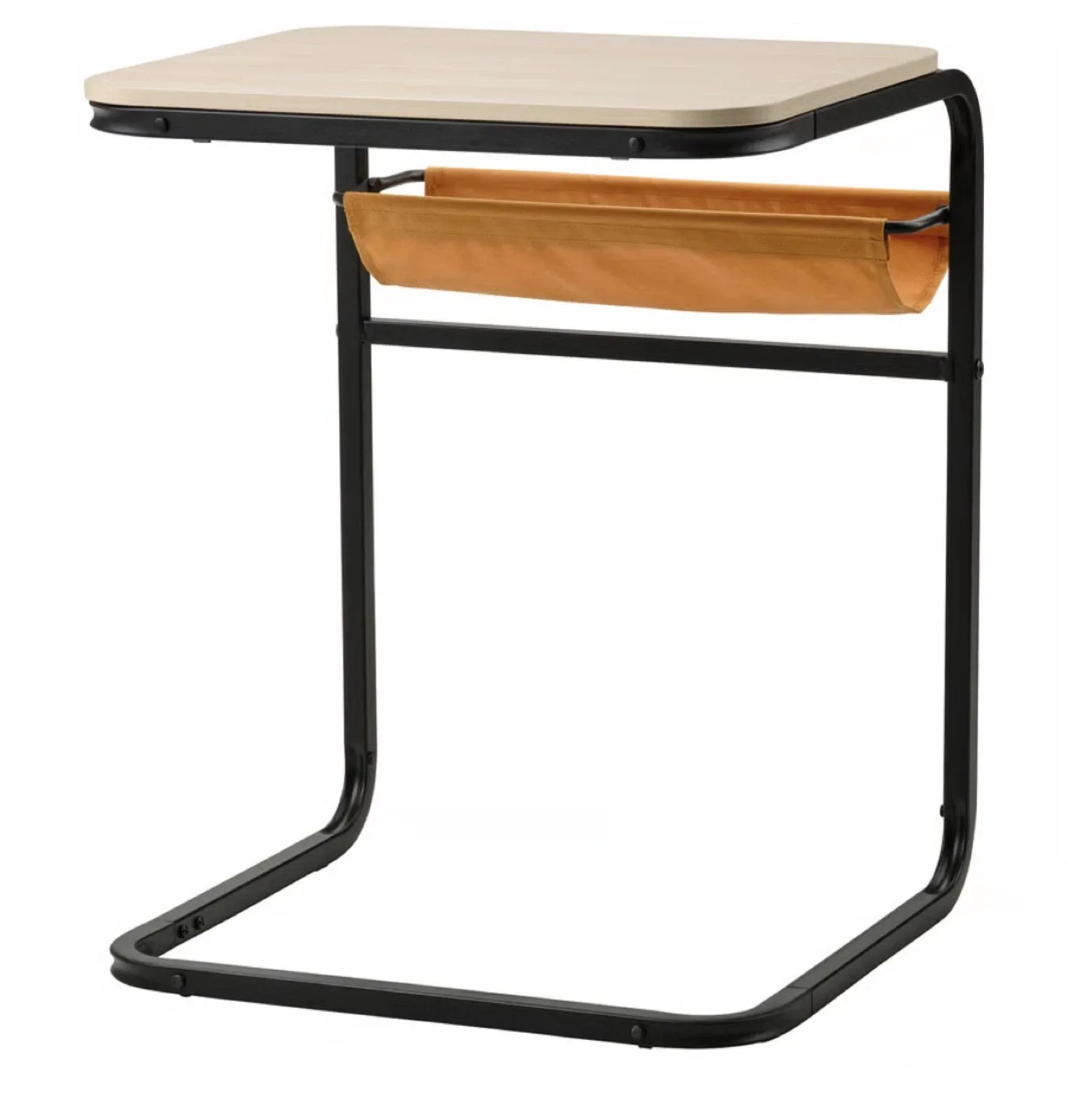 IKEA OLSERÖD Side Table - Anthracite/Birch Effect image indicator(4)