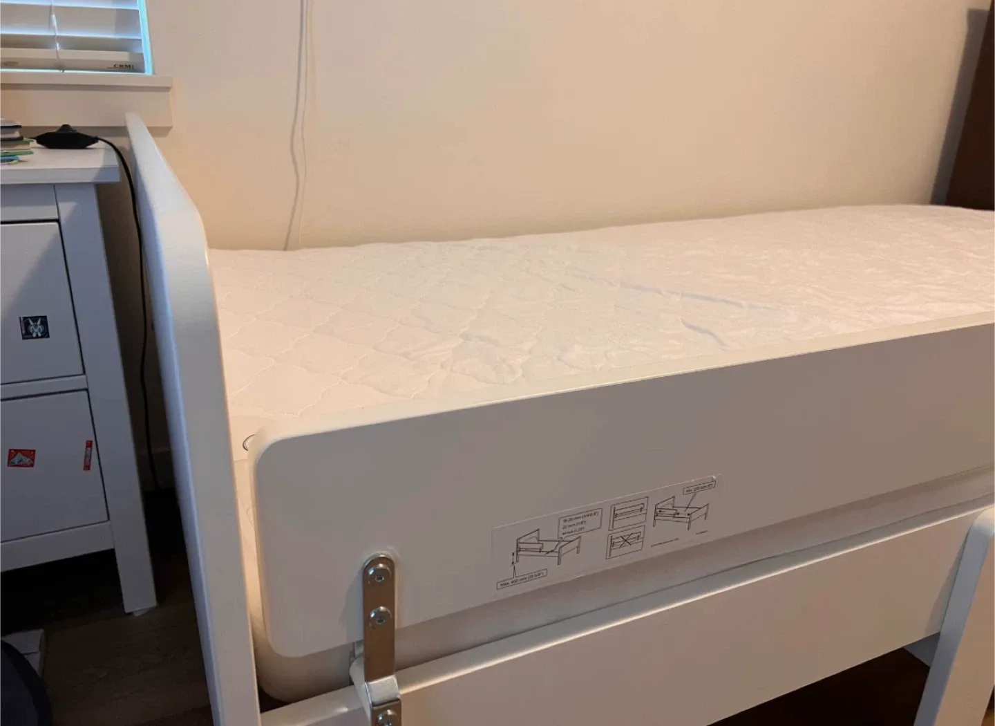 IKEA Gulliver Toddler Bed - White image indicator(2)