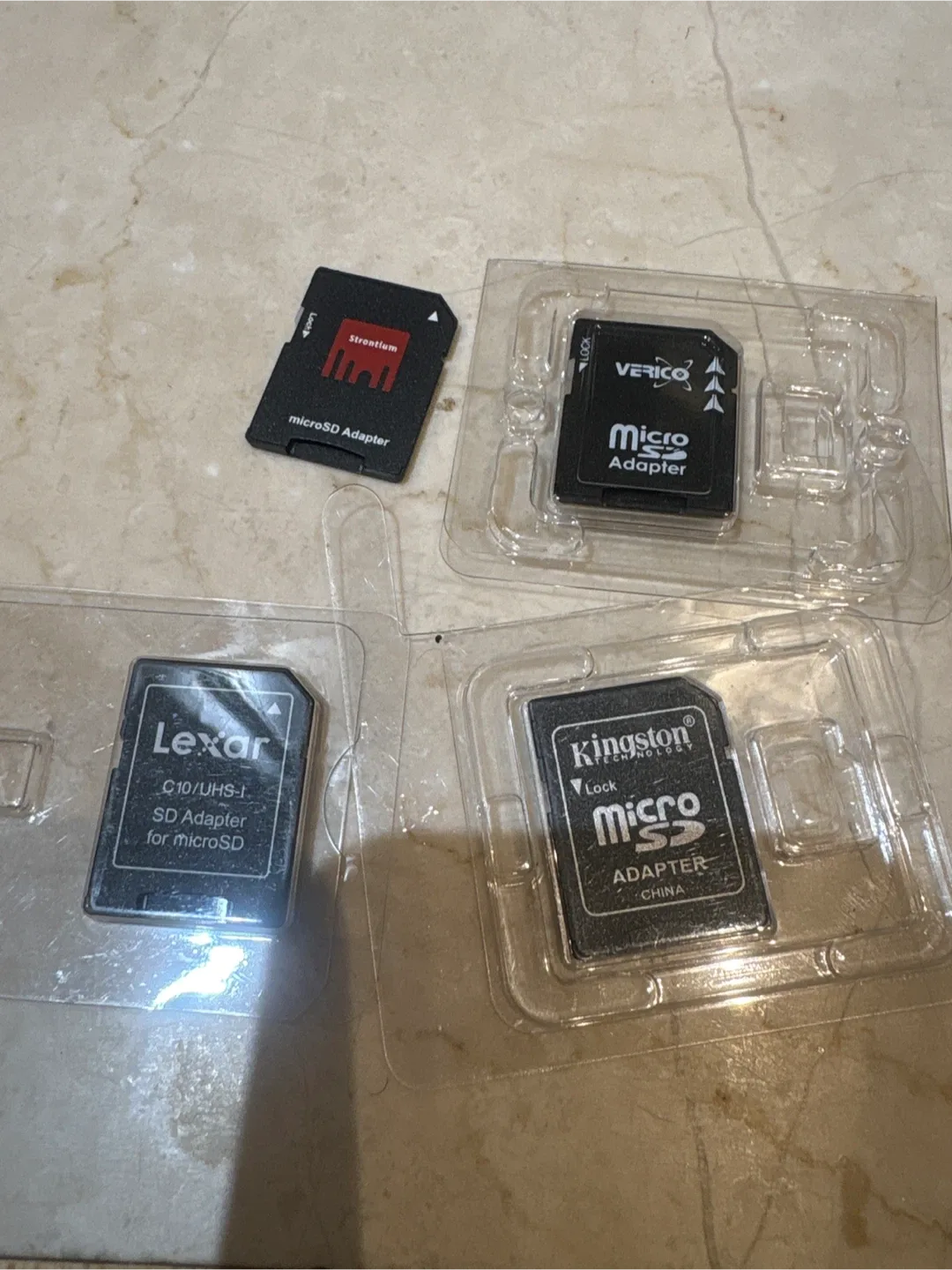 Micro SD Adapters - Strontium, Verico, Lexar, Kingston thumbnail