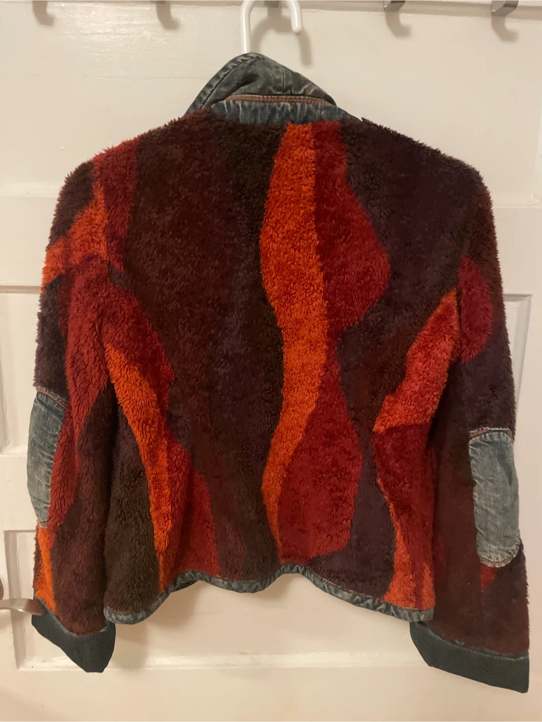 Miss Sixty Denim & Faux Fur Jacket - Size Medium - photo 3