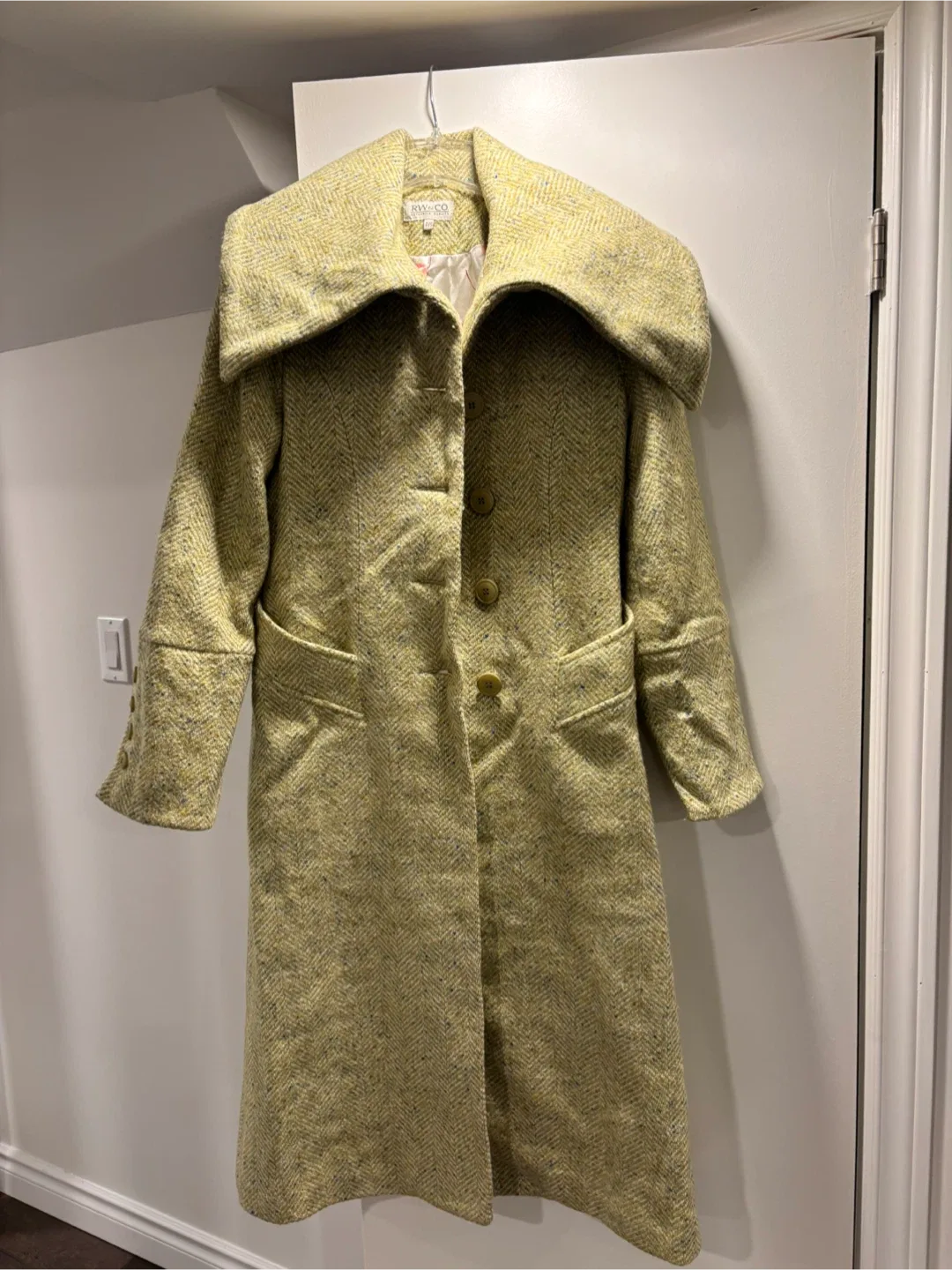 RW & CO Floral Coat