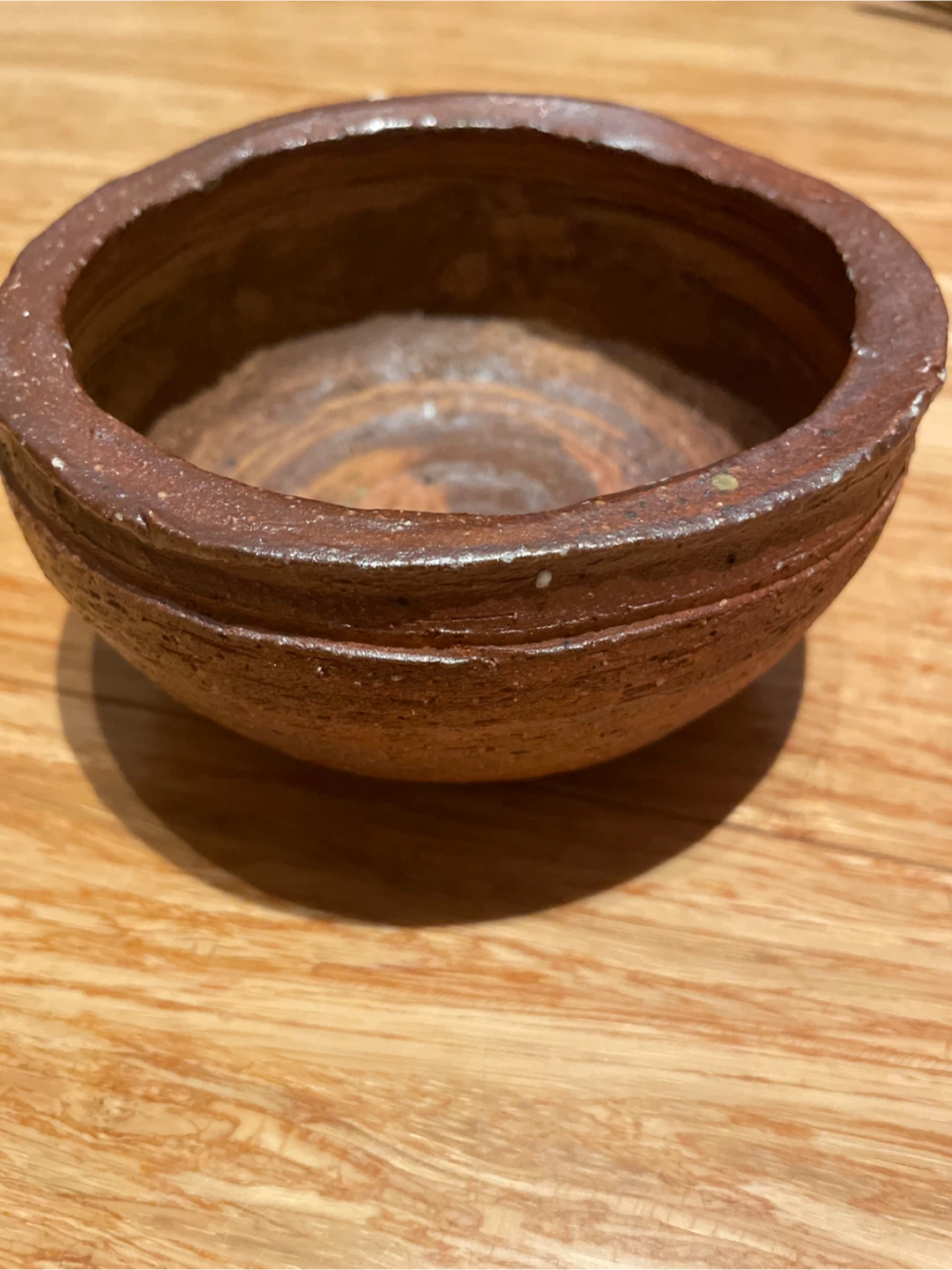 Japanese Handmade Clay Bowl, 5 inch diameter - photo 2