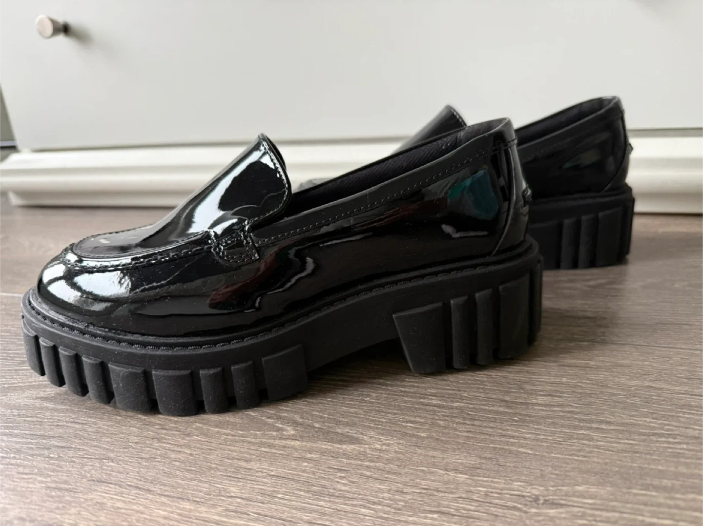 Clarks Black Leather Loafers image indicator(3)