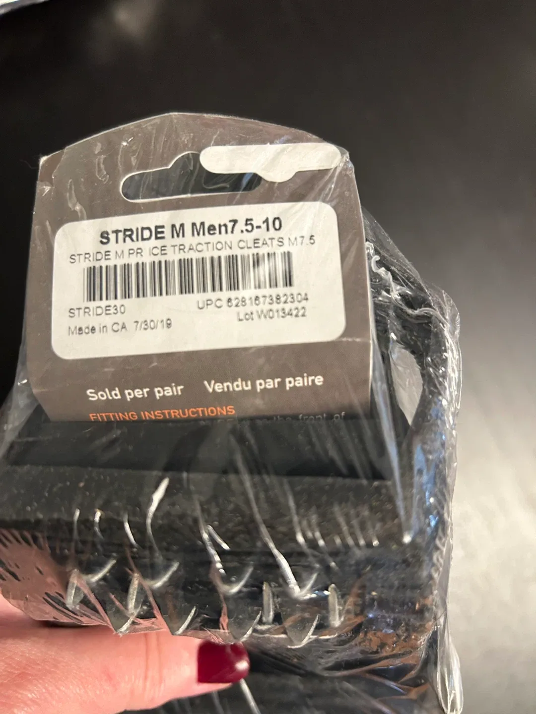 New Stride Ice Traction Cleats - Men's 7.5-10 (M) image indicator(2)