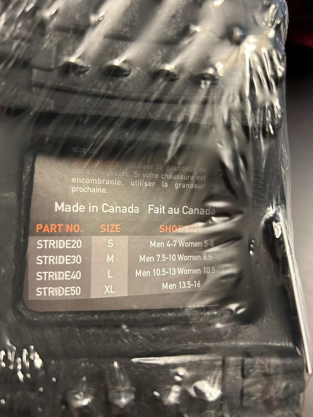 New Stride Ice Traction Cleats - Men's 7.5-10 (M) image indicator(3)