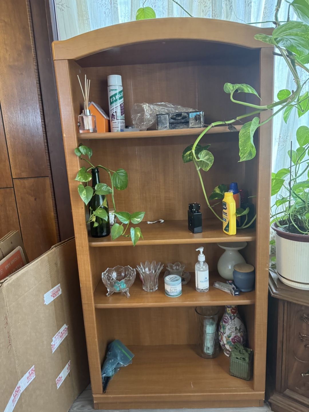 Wooden Bookcase - photo 2