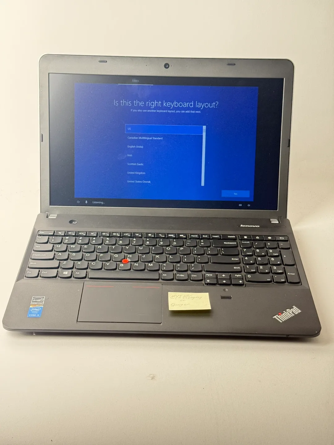 Lenovo ThinkPad Edge E540 Laptop