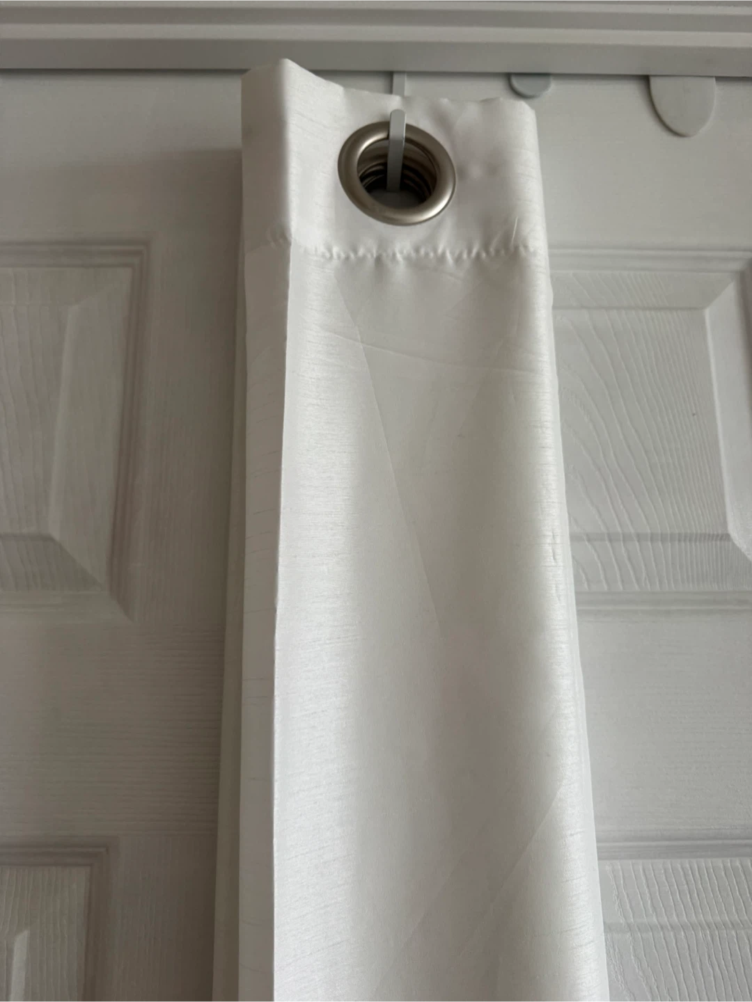 White Curtain Panels - photo 2